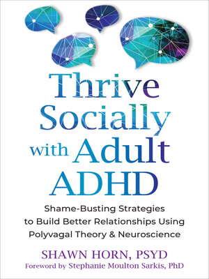 cover image of Thrive Socially with Adult ADHD